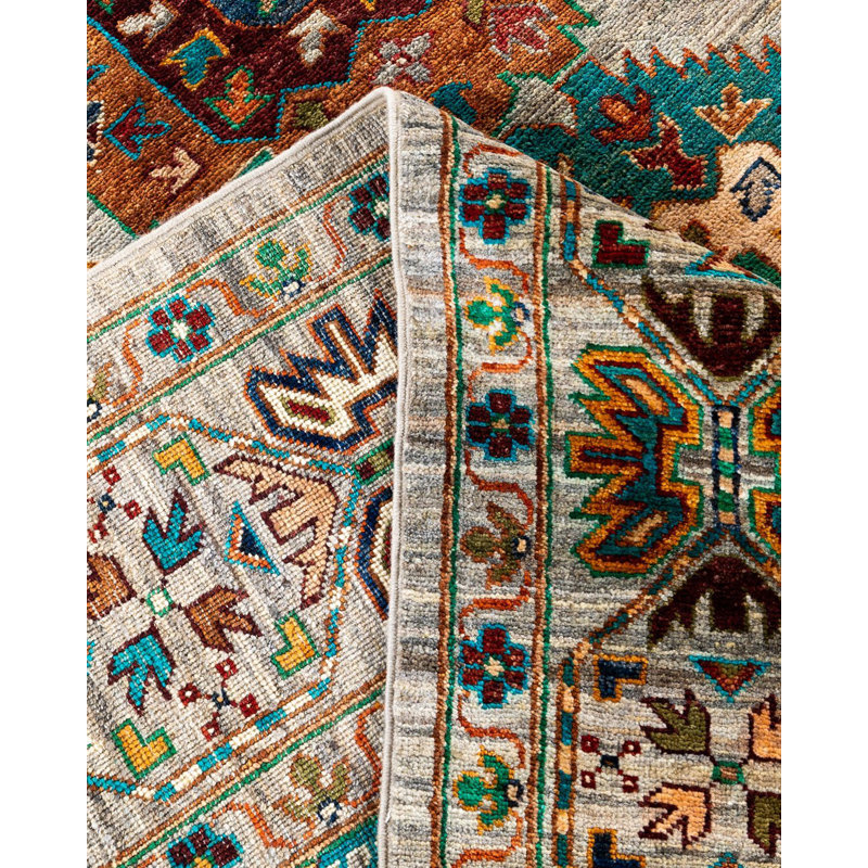 One-of-a-Kind Rectangle 8'3" X 9'10" Hand Knotted Area Rug
