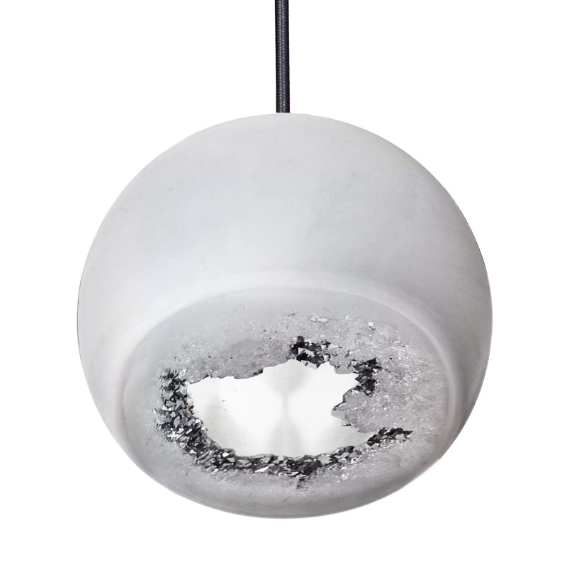 8 - Light Chandelier, 96" H x 24" W x 24" D, Black, Matte Gray/Silver