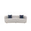 Canapé incurvé de style Mid-Century moderne-1902033709