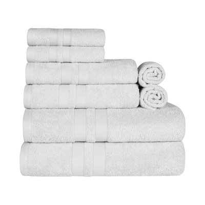 8-Piece Quick-Drying Cotton Towel Set