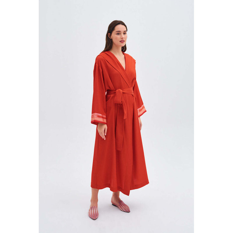Hoody Kimono Orange