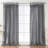 Aard Linen Semi Sheer Single Curtain Panel-1598817573-1598817571