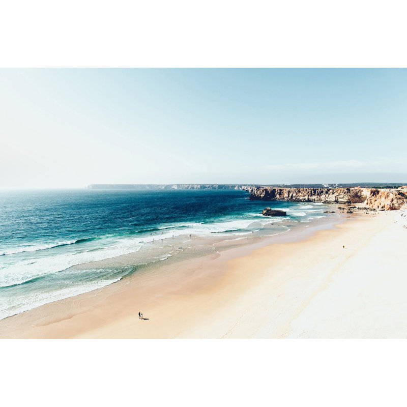 «As Far as the Eye Can Sea», reproduction de photo de Corsham, H 30 po x l 45 po x P 1,5 po, Toile tendue