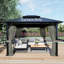 Paroi latérale en polyester pour pavillon de jardin Aoodor-121327737-90565559