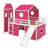 Full Size Loft Bed With Tower-316824612