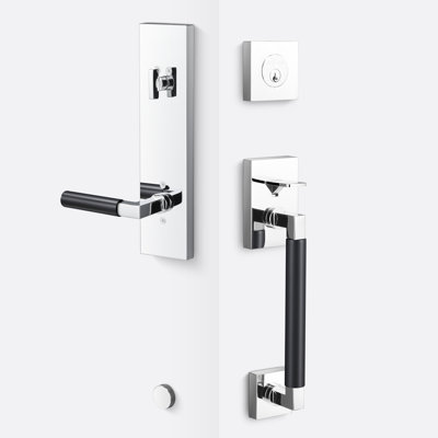 Roma Handleset With Levanto Trim And Smooth Grip