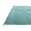 Tapis turquoise 7 x 7 po
