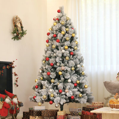 Arbre de Noël artificiel illuminé 6,5 pi