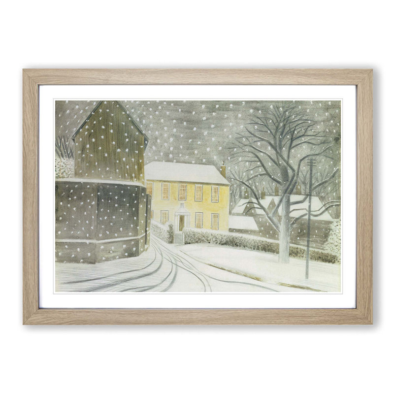 Eric Ravilious Framed Print, Oak