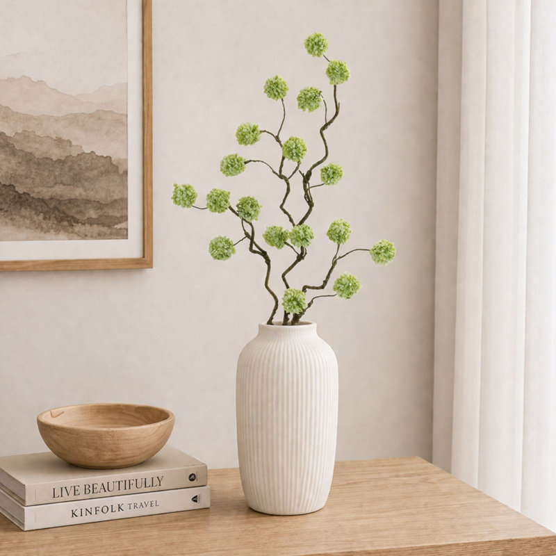 Snowball Floral Branch
