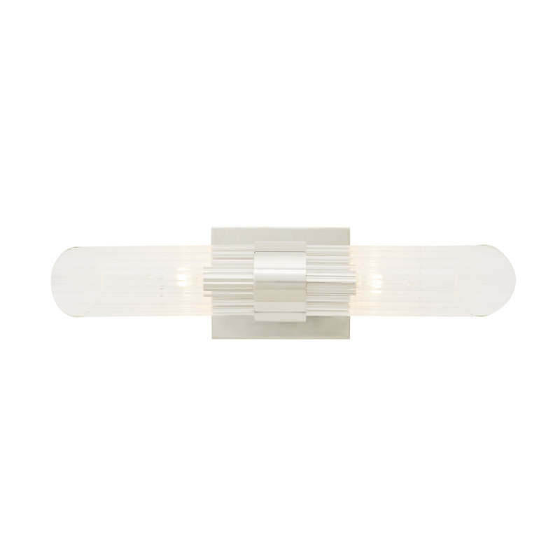 Elyse 2 - Light Armed Sconce, Polished Nickel