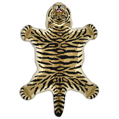 Allardt Wool Animal Print Indoor Rug