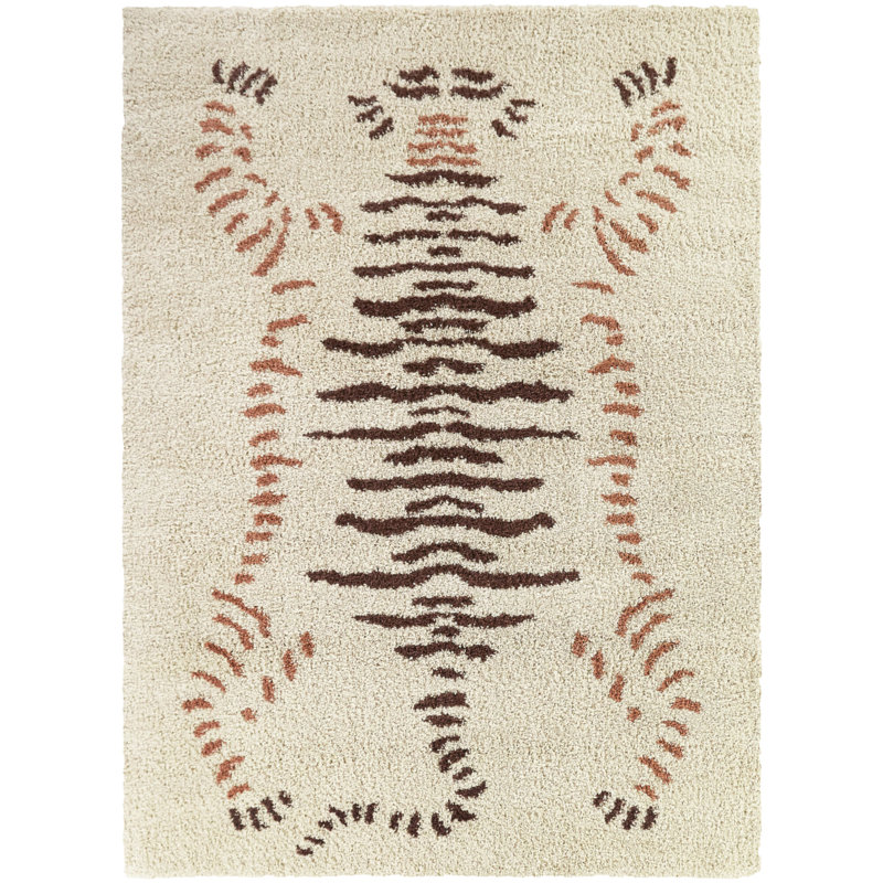Adriany Performance Animal Print Indoor Rug, Rectangle  7'10" x 10'