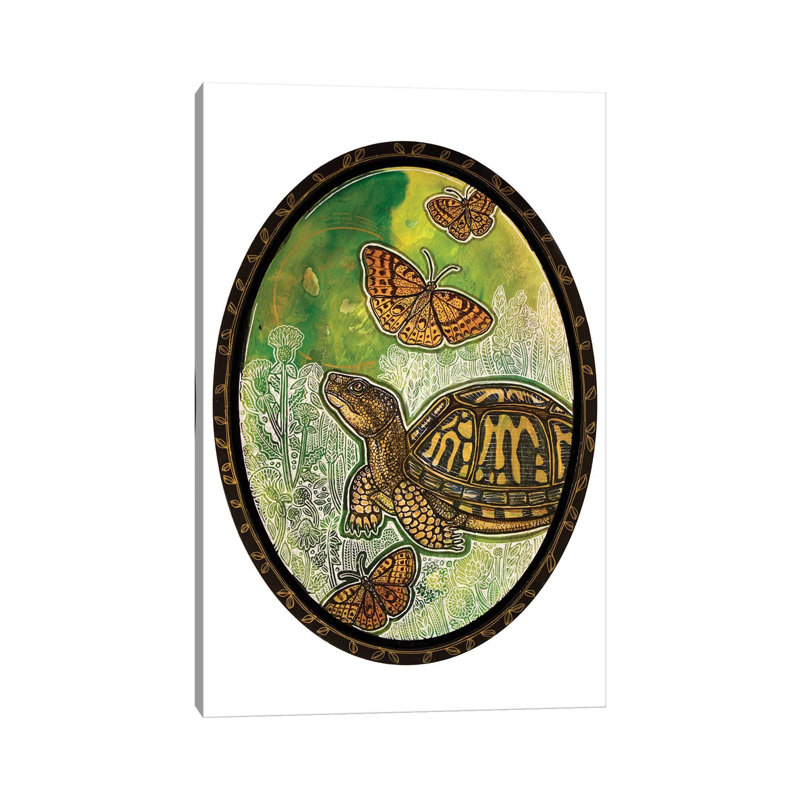 Chasing Fritillaries by Lynnette Shelley - Wrapped Canvas Print, 101.6 cm H x 66.04 cm W x 3.175 cm D