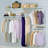 Adjustable Metal Wire Shelving System For Custom Closet Organization, Expandable Storage Solution With Hardware Included
