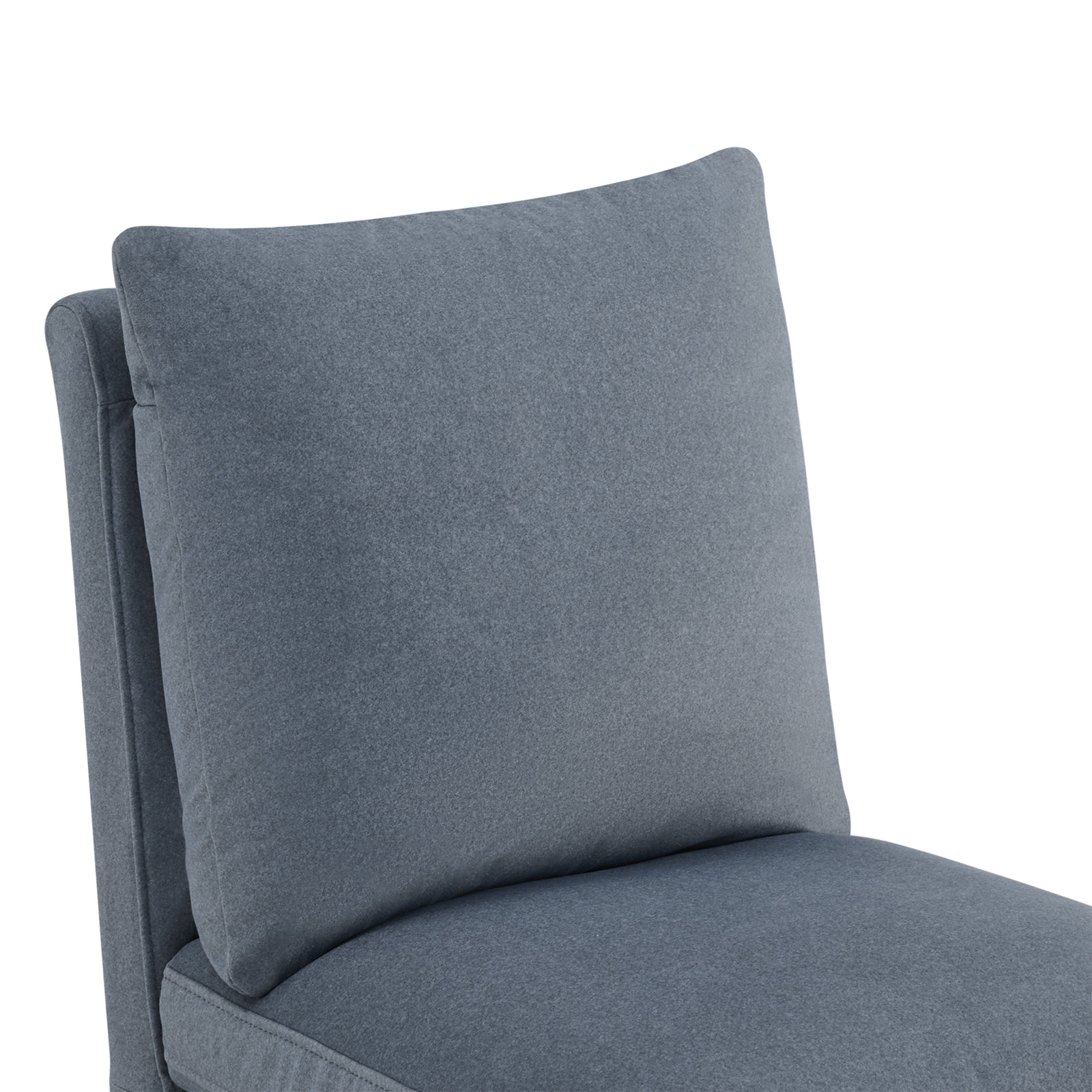 Alayaa Upholstered Side Chair, Storm Polyester