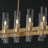 Acevedo 16-Light 54" Dimmable Square / Rectangle Chandelier Glass Kitchen Island Lighting-110508269