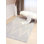 Simplicity Handwoven Cotton Aqua/Ivory Area Rug