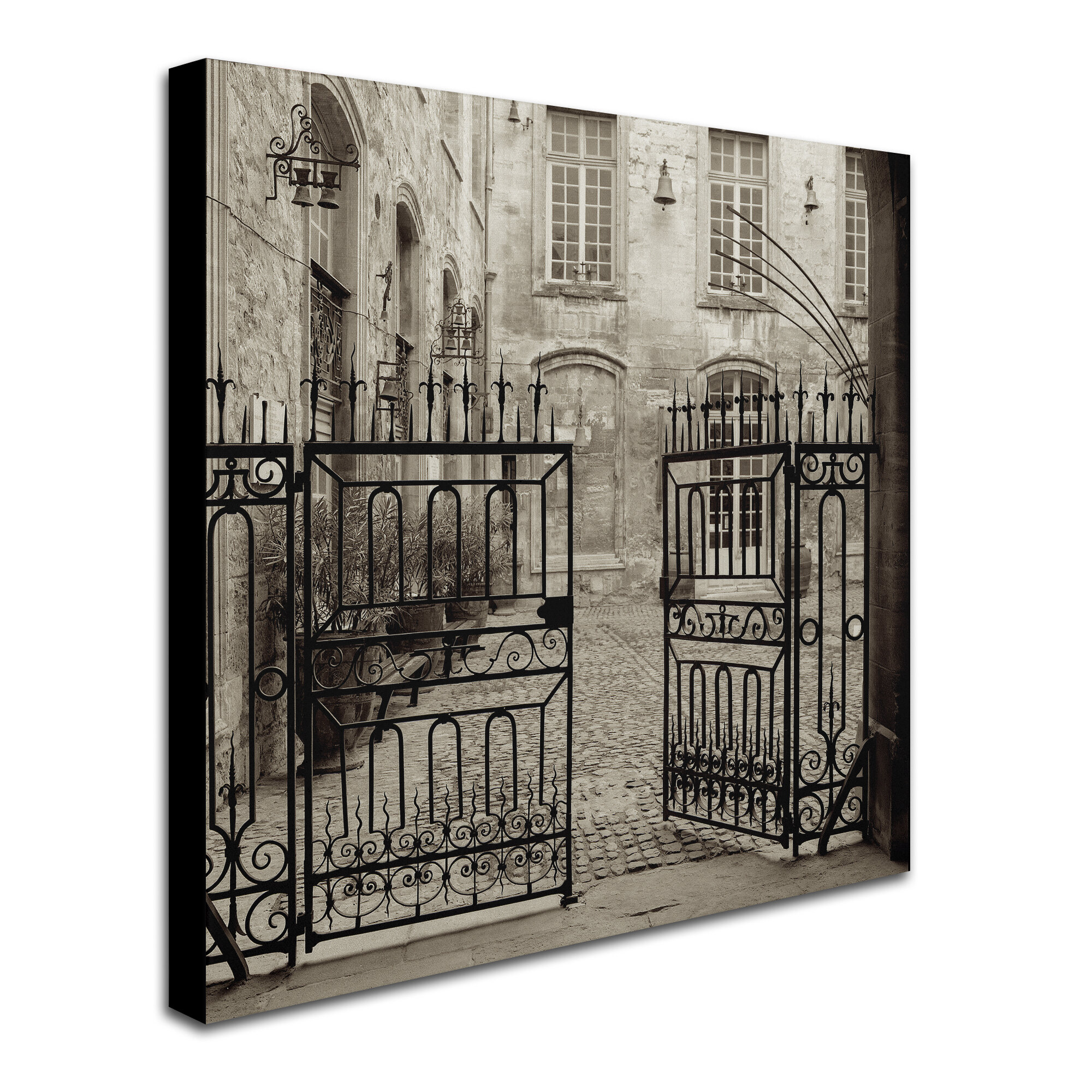 Charlton Home® Alan Blaustein Avignon II On Canvas by Alan Blaustein Print