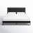 Tamita Leather Platform Bed-1806377548-1806377549