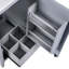 Meuble-lavabo de 20,3 po avec lavabo, tiroir fonctionnel, tablette de porte, porte à fermeture en douceur-439588754