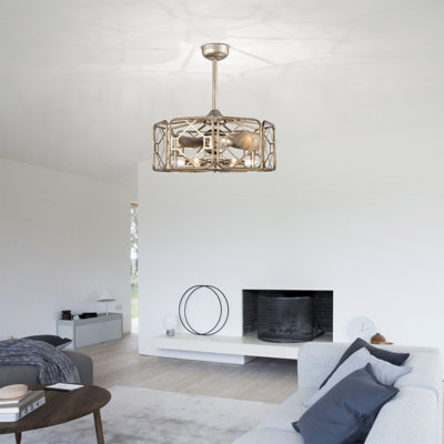 Issem 20'' Ceiling Fan with Light Kit