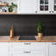 Suzi 30 x 30 cm PVC Singular Tile in Black