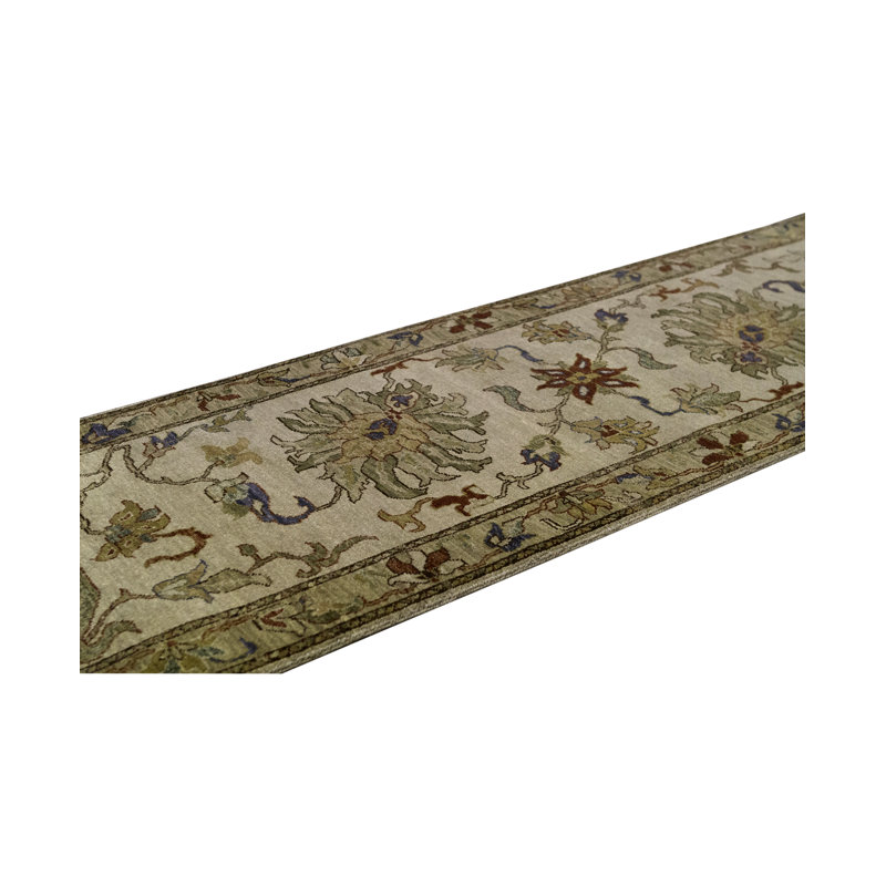 Ziegler Wool Floral Area Rug