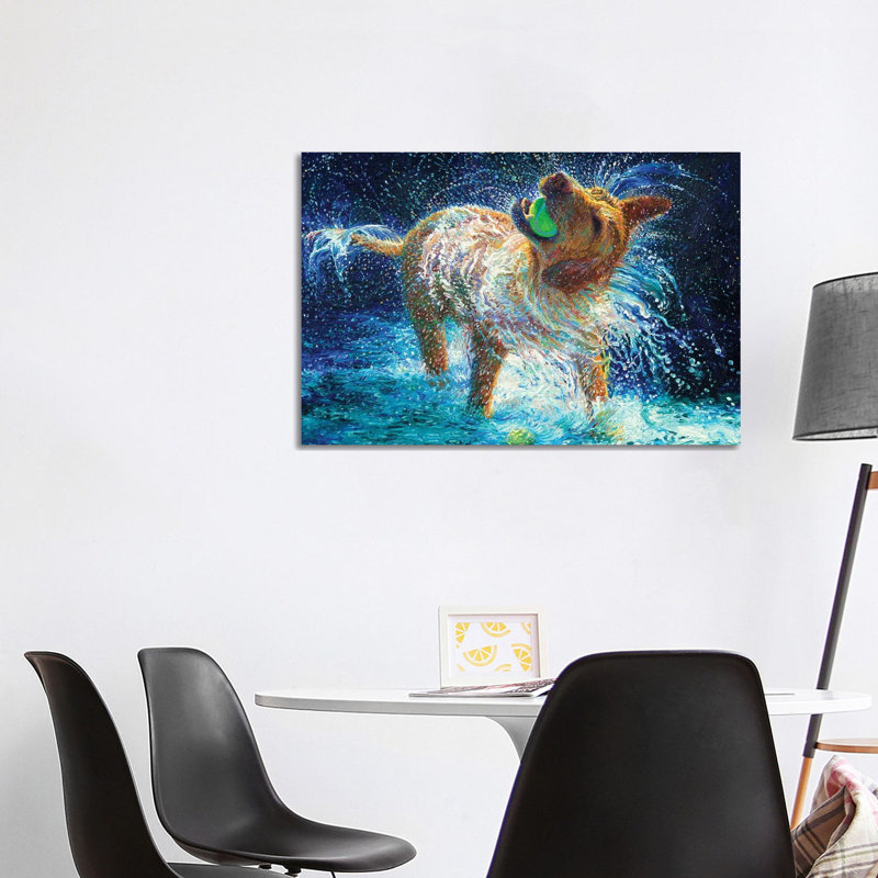 The Juggler by Iris Scott - Wrapped Canvas Painting, 101.6 cm H x 66.04 cm W x 3.175 cm D