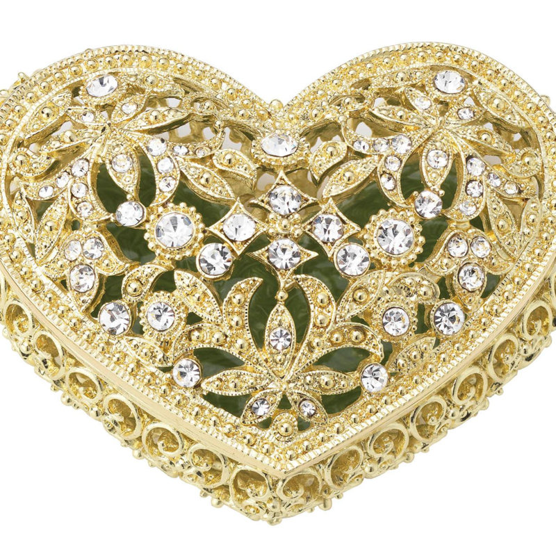 Luxembourg Decorative Box, Gold
