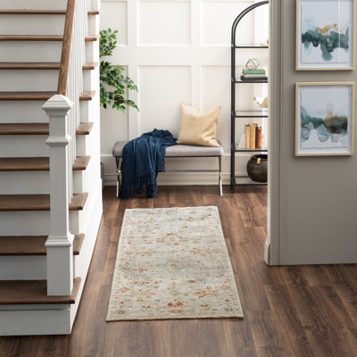Tapis oriental crème Tunceli