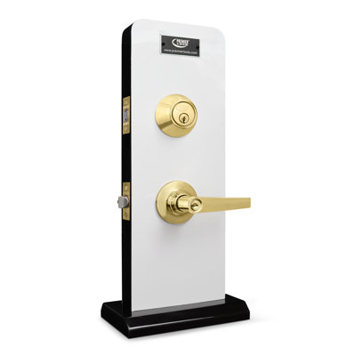 Levers With Deadbolt Reversible Entry Set