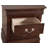 LouisPhillipe 21"L x 24"H 2-Drawers Nightstand, Cappuccino-649461754