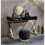 Bureau de coiffeuse avec miroir et plateau à bijoux