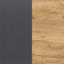 Derron 1 Door Manufactured Wood Wardrobe
