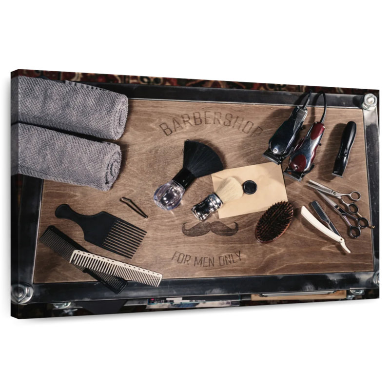 Outils de coiffeur Shuttleworth Old School, H 34 po x l 51 po