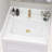 21'' W X 4'' H Engineered Stone Carrara White Sidesplash Rectangular Vanity Top Polished Side Splash for Bathroom Countertop