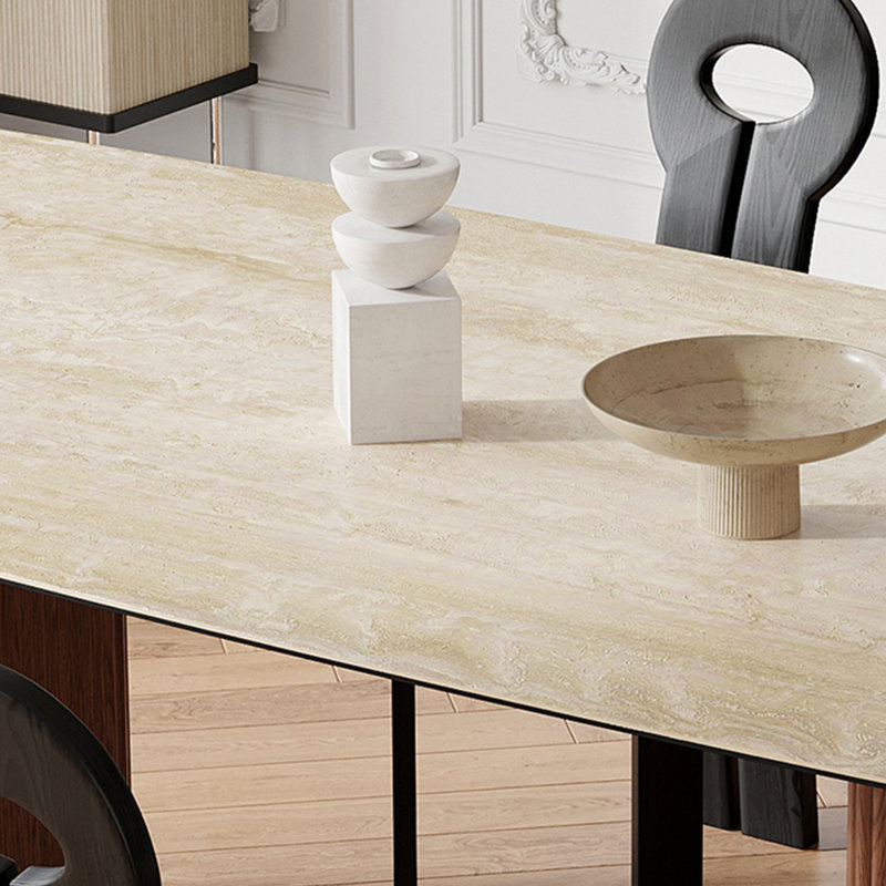 Ensembles de table de salle à manger Vintage, H 29,53 po x L 62,99 po x l 31,5 po