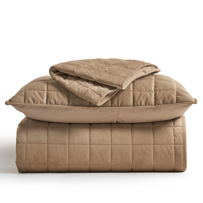 Velvet Quilt Set