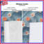 Rideaux de fenêtre blancs et orange, voilages et voilages à motif floral - 1 panneau-984097657-984097658
