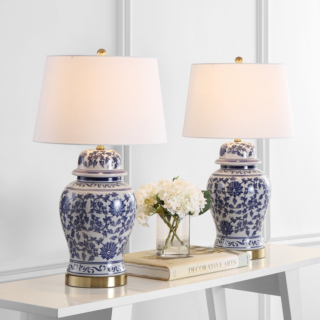 Mccrady Ceramic Table Lamp (Set of 2) Charlton Home®