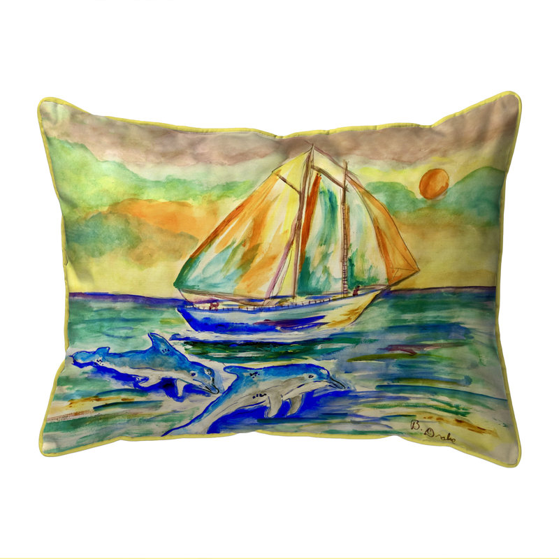 Outdoor Rectangular Pillow Cover & Insert, 20" x 24"