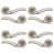 Satin Nickel Rose selected