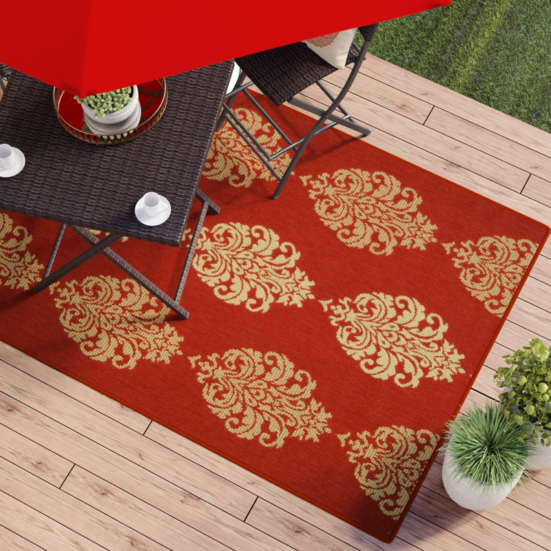 Tapis d'intérieur / extérieur de performance Watkoula, Rectangle 5 pi 3 po x 7 pi 7 po