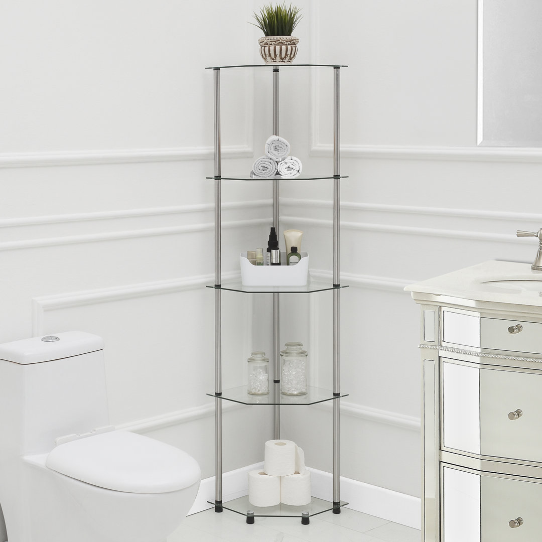 Beckett Corner Bookcase Ebern Designs