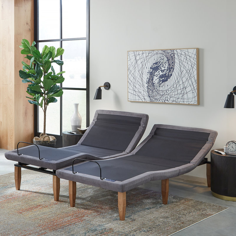 Massaging Zero Gravity Adjustable Bed with Wireless Remote, Split California King