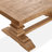 Vienna 78" Reclaimed Pine Wood Dining Table
