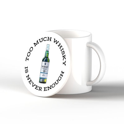 Kana Ceramic Round 1 Piece Coaster
