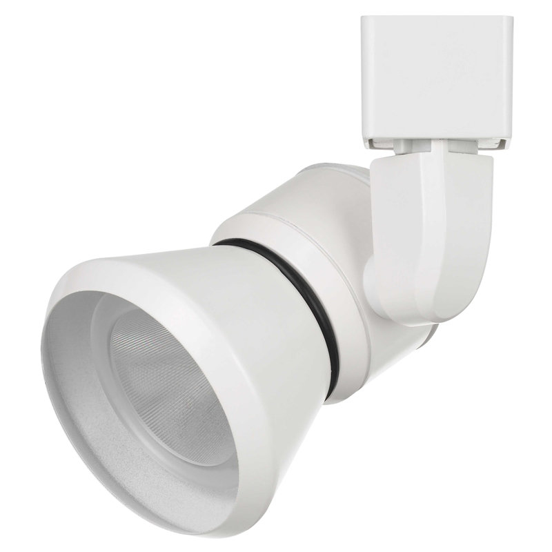 Tête de luminaire de rail del, Blanc, Blanc