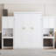 Grand lit escamotable peu encombrant, fabrication en bois, style moderne pour la maison